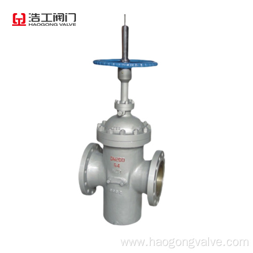 Parallel double disc slab gate valve WCB